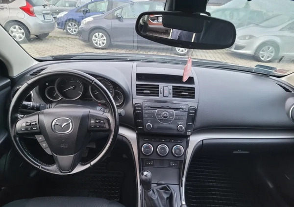 Mazda 6 cena 24990 przebieg: 190000, rok produkcji 2011 z Kutno małe 407